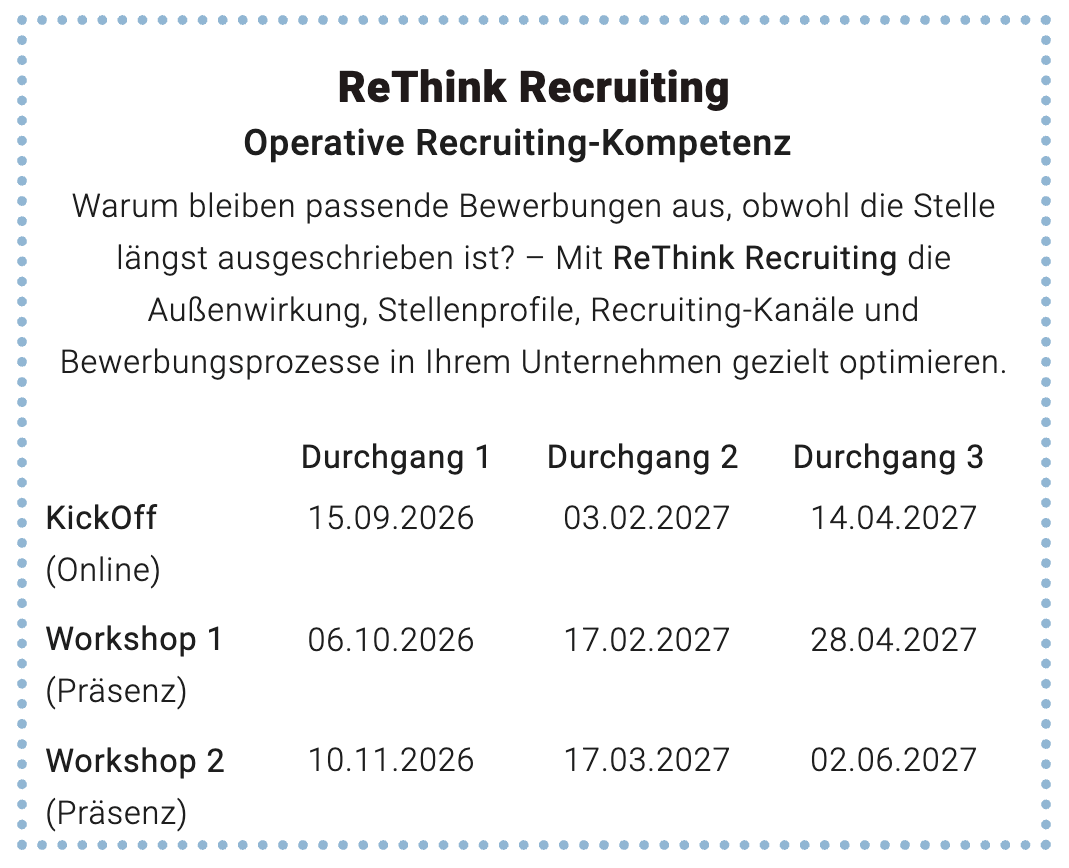 rethink recruiting